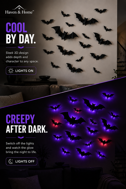 Haunted Haven™ Glowing Bats