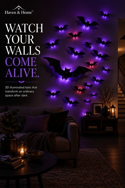 Haunted Haven™ Glowing Bats